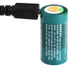 Аккумулятор OLIGHT ORBC-163C06​ 16340 3,7 В 650 MAH (+USB порт зарядки)