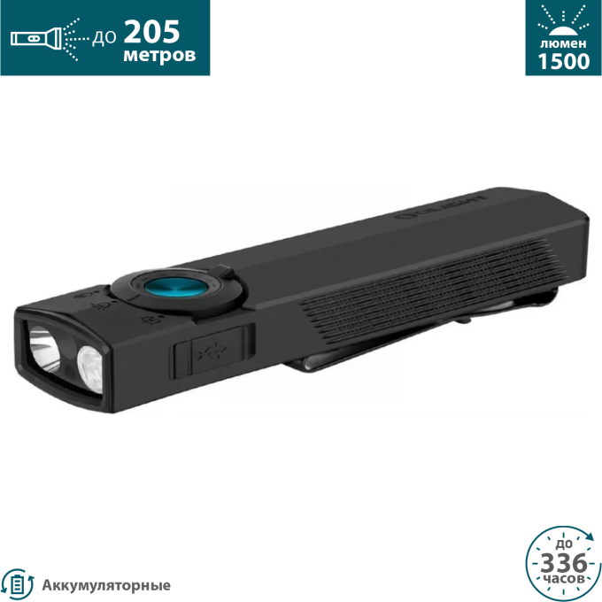 Фонарь OLIGHT ARKPRO Matte Black NW