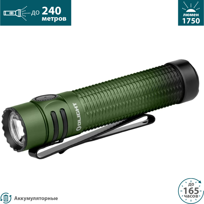 Фонарь OLIGHT WARRIOR MINI 3 Forest Gradient