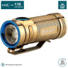 Фонарь OLIGHT S1A-CU RAW COOPER МЕДЬ